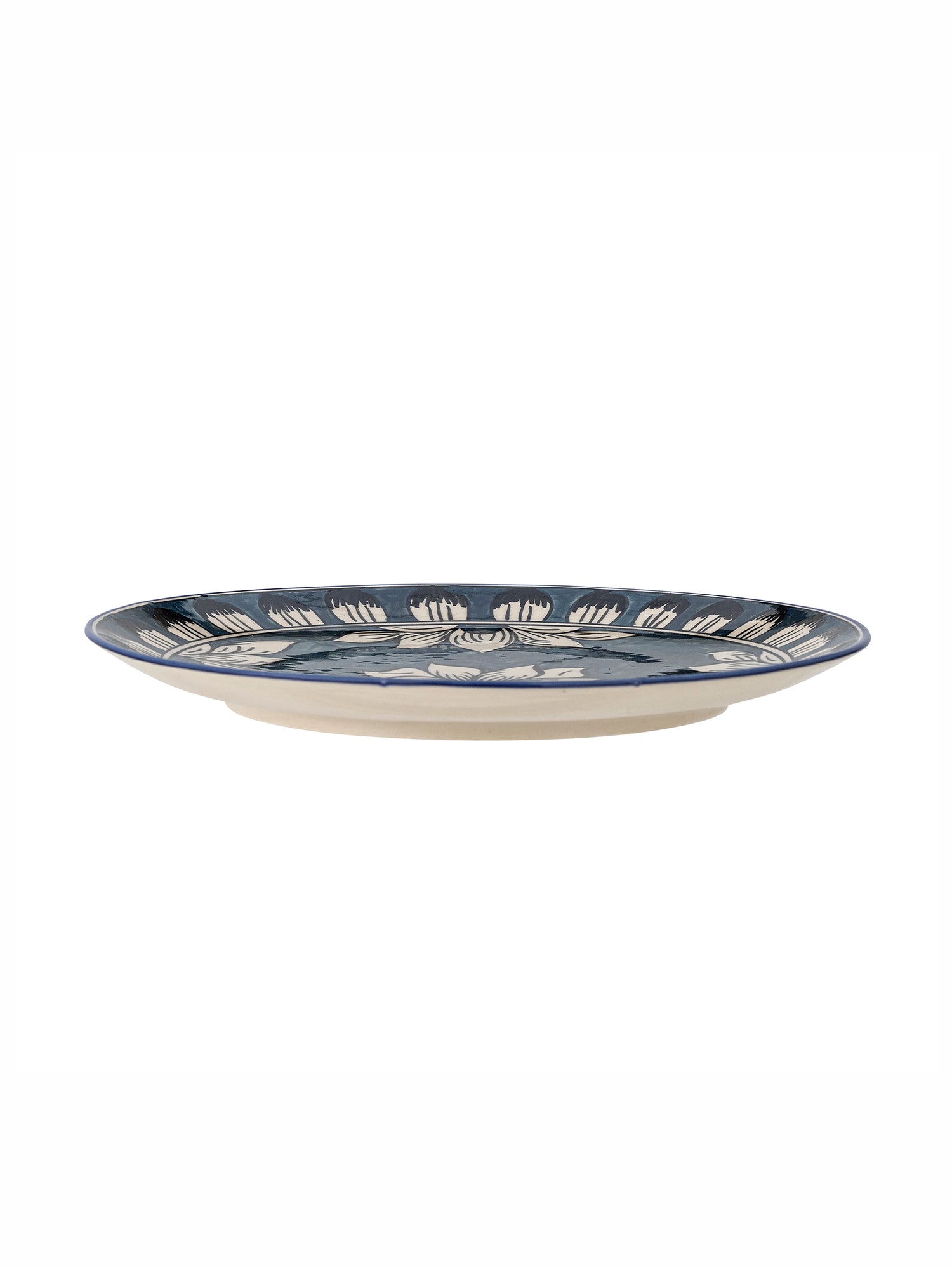 Karlie Plate - Blue - Stoneware