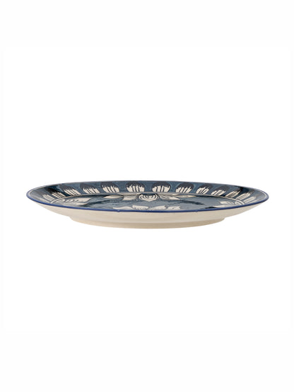 Karlie Plate - Blue - Stoneware