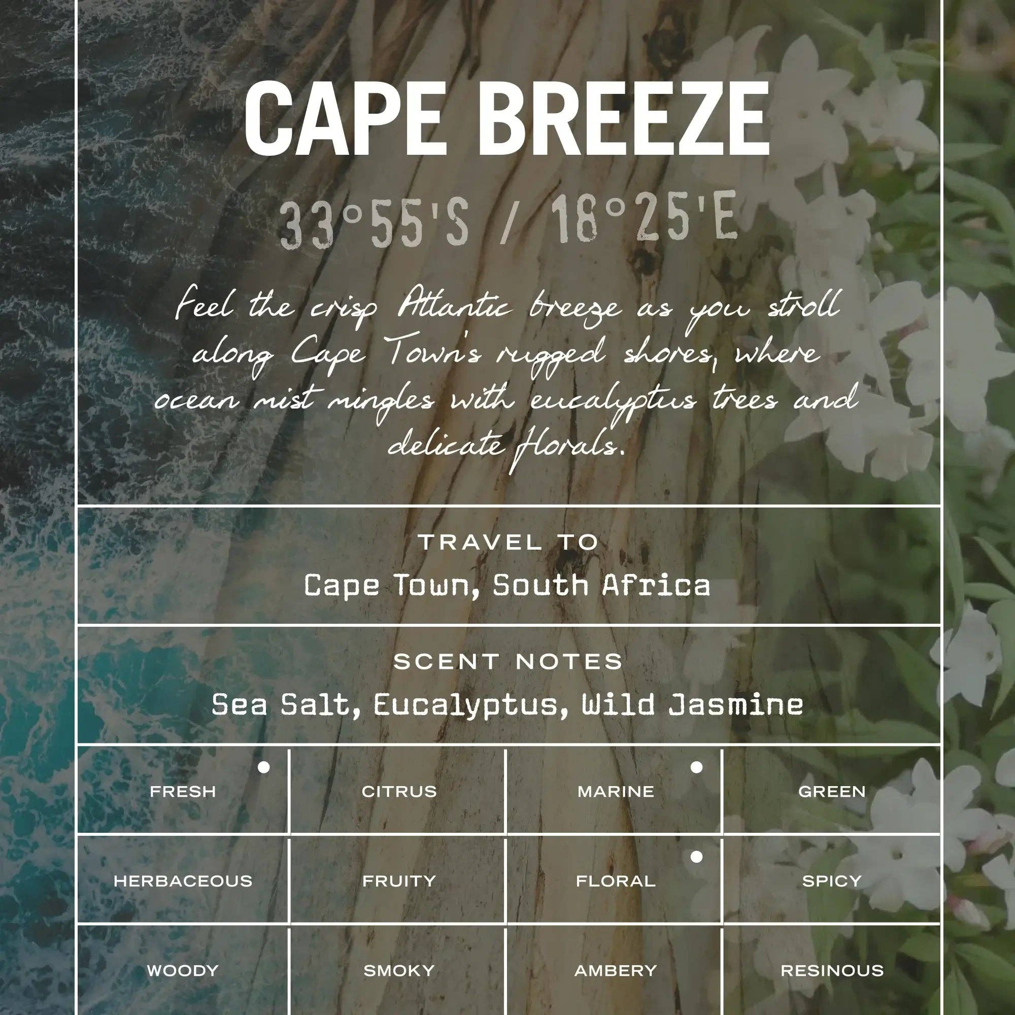 Cape Breeze Scented Candle