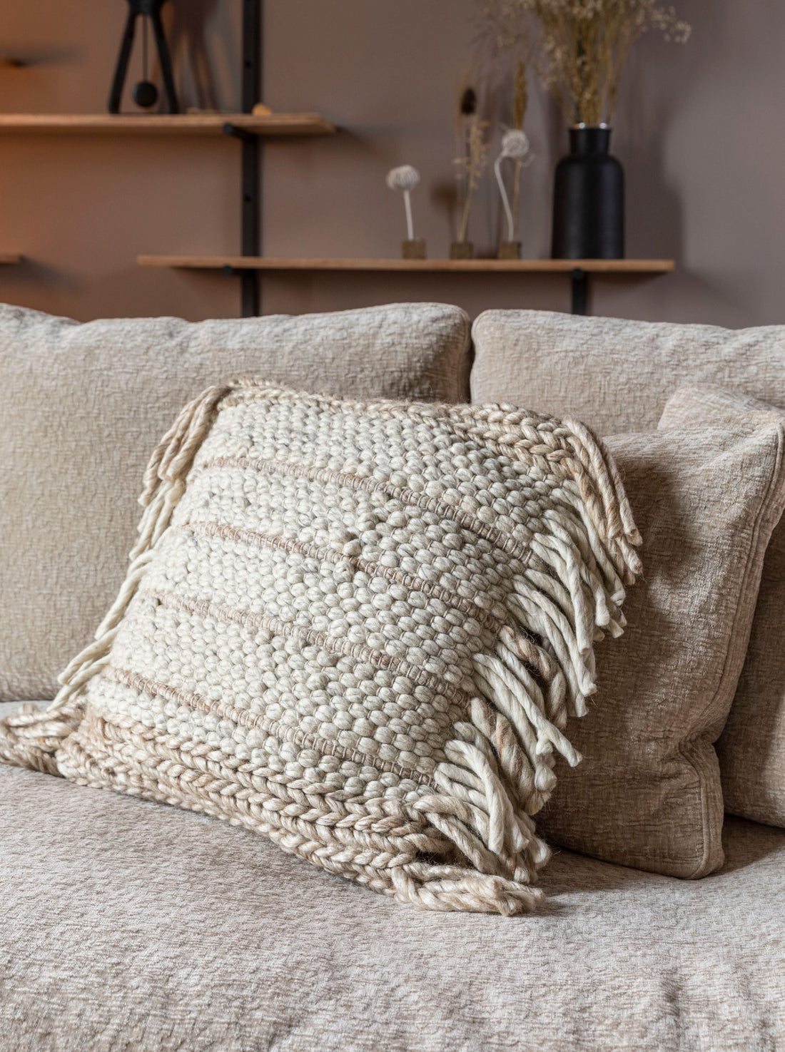 Sadi Fringed Cushion