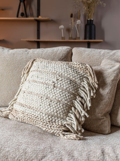 Sadi Fringed Cushion