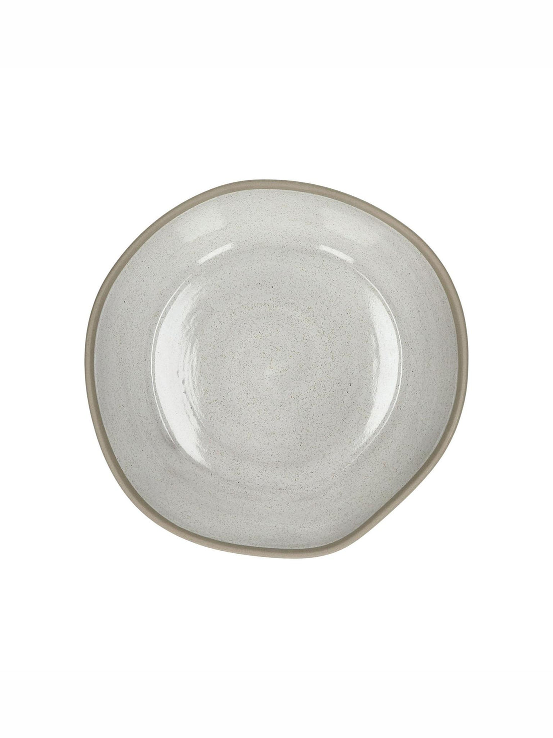 Primeval Porcelain Soup Bowl - Light Grey