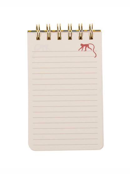 Adopo Monkey Twin Wire Notepad