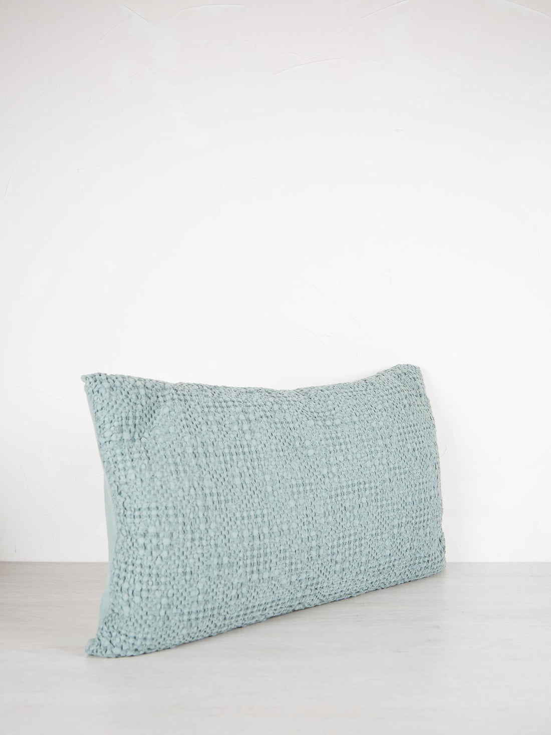 Tana Stonewashed Bed Cushion Vert de Gris