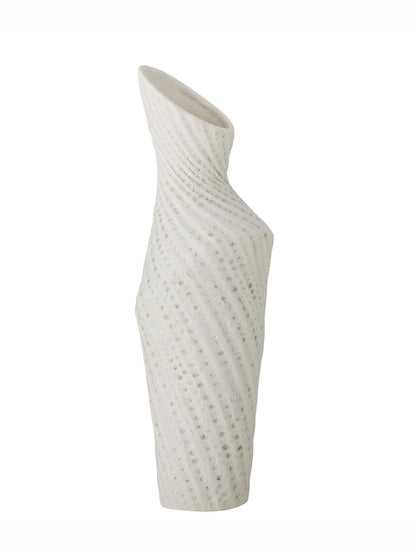 Fikla Vase - White - Stoneware