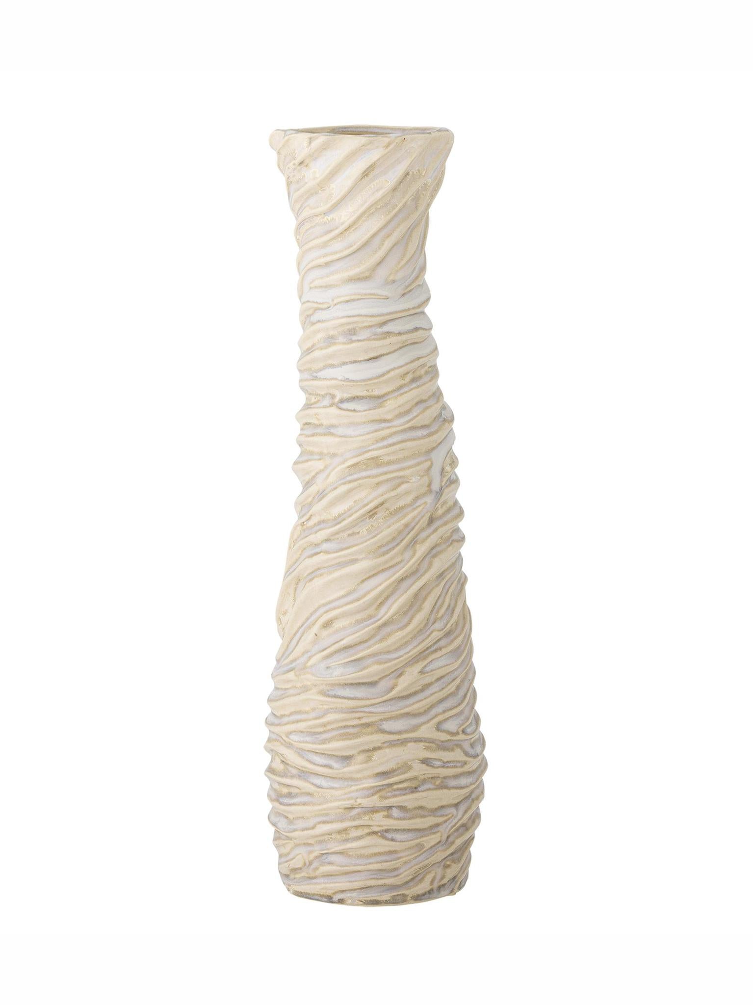 Damien Vase - White - Stoneware