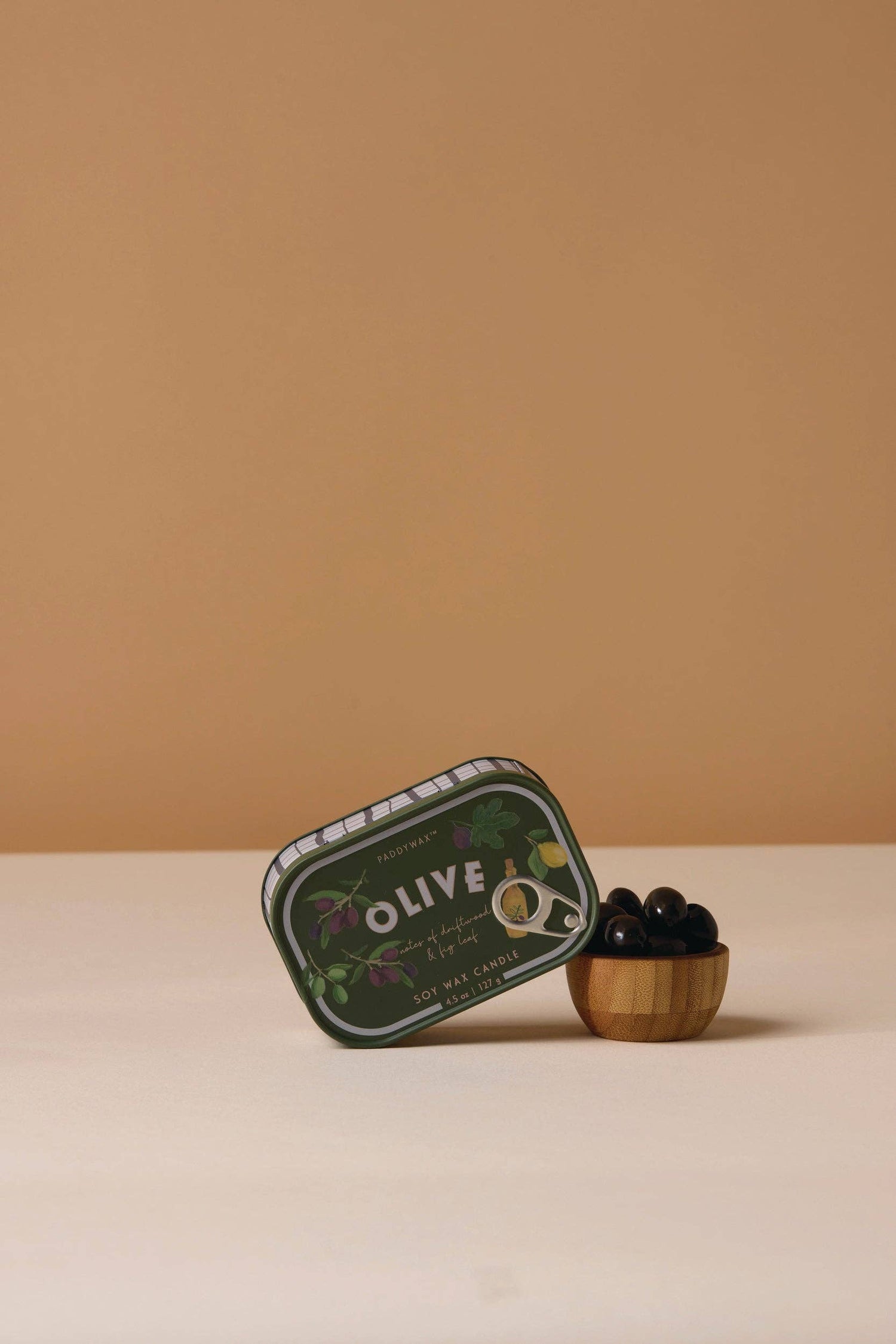 Paddywax Bistro Olive Ceramic Candle - Fig Olive