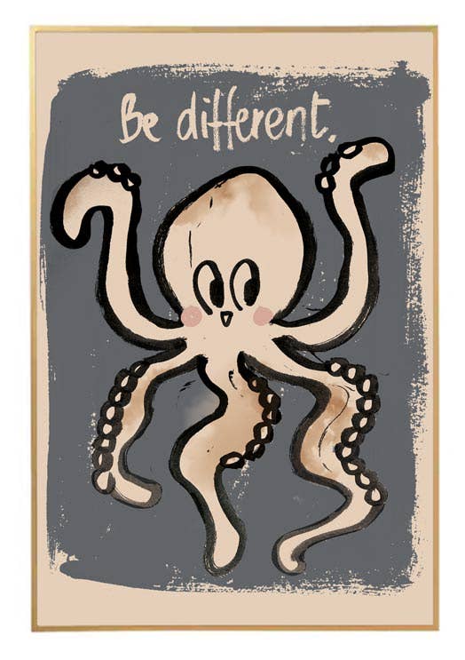 Octo poster 50x70cm