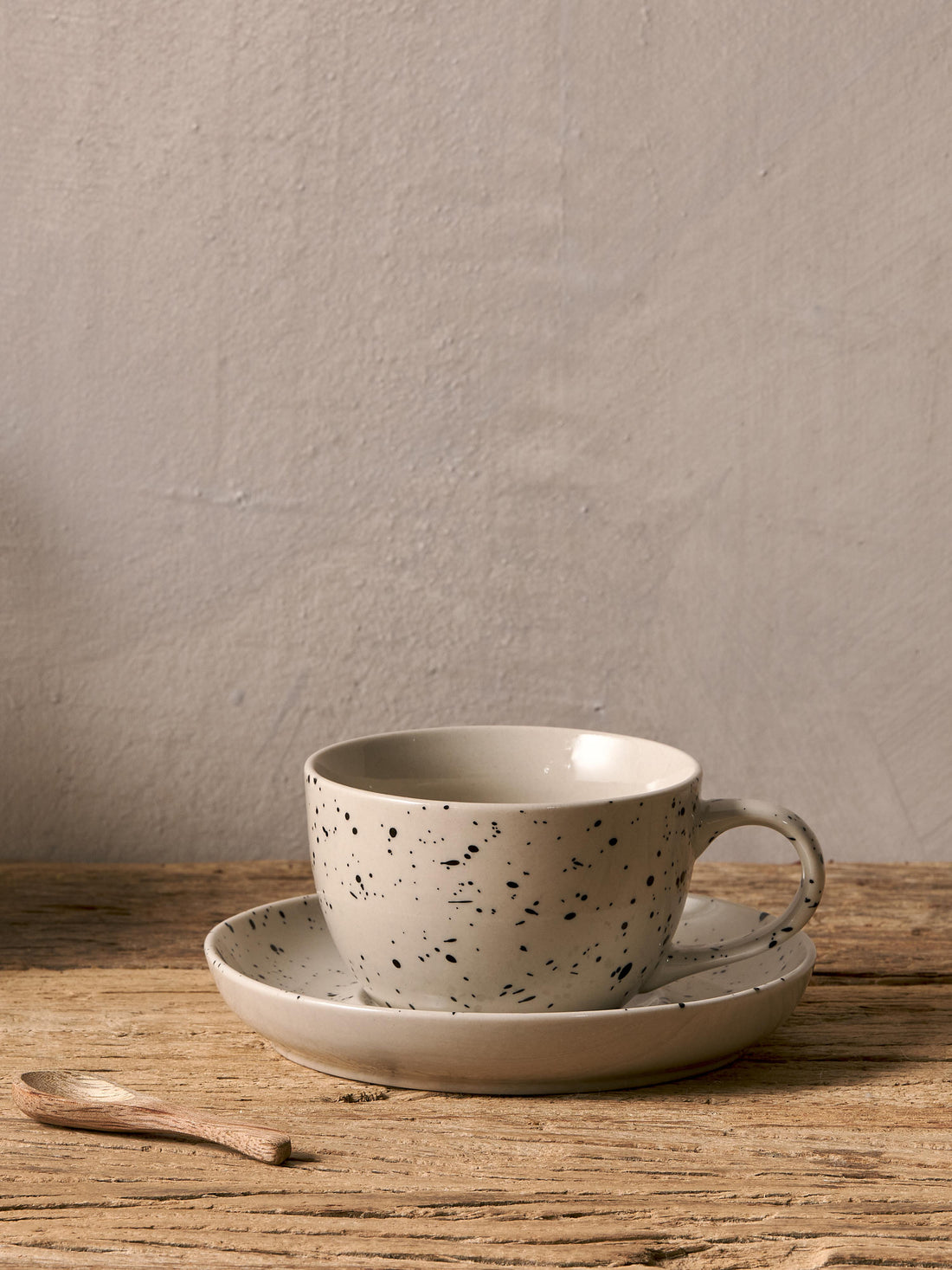 Ama Splatter Cup &amp; Saucer