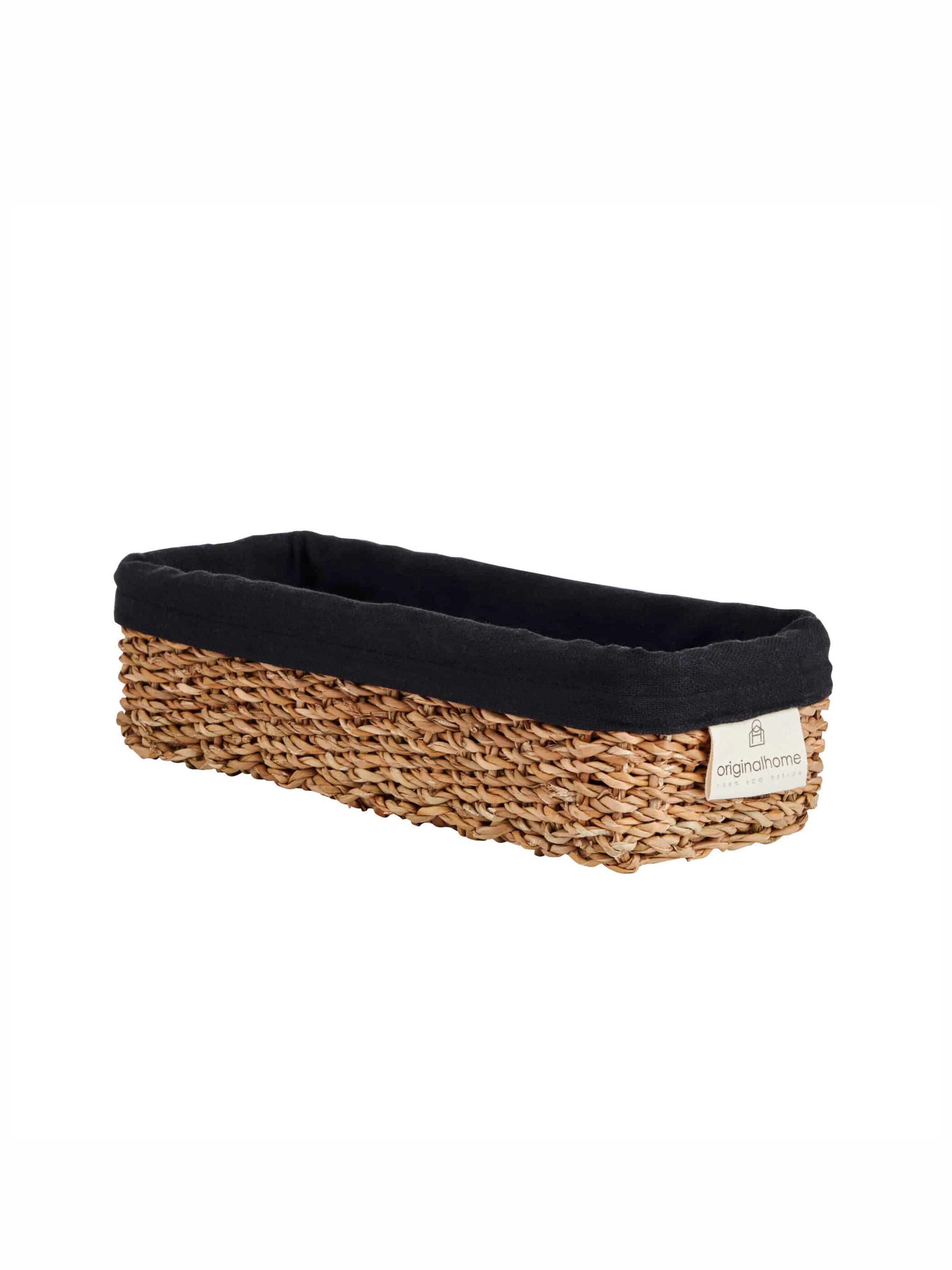 Hogla Malotti Bread Basket – Black