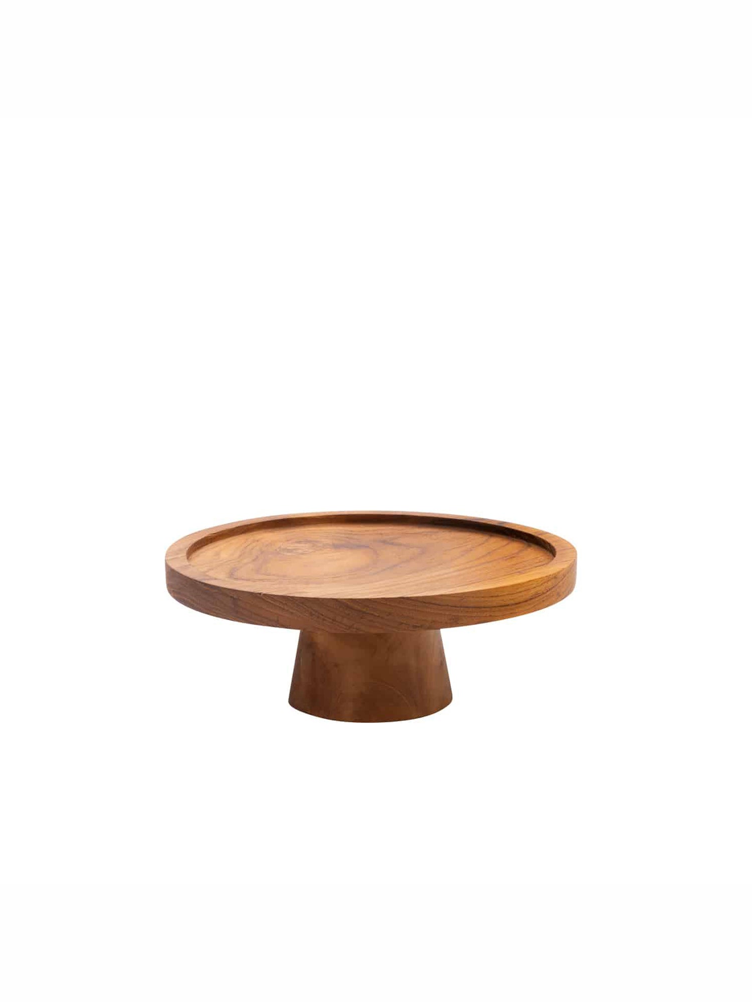 Reclaimed Teak Cake Stand - Small