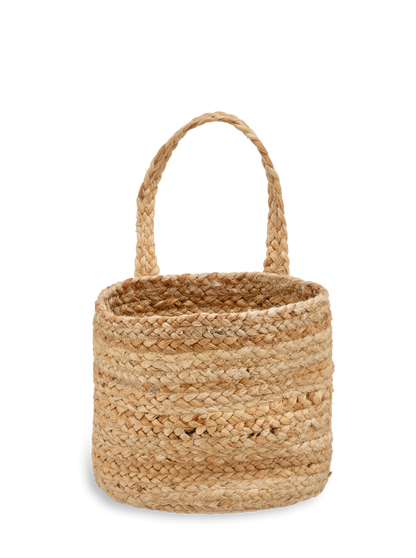 Chapad Hemp Wide Wall Hung Basket - 2 Sizes Available