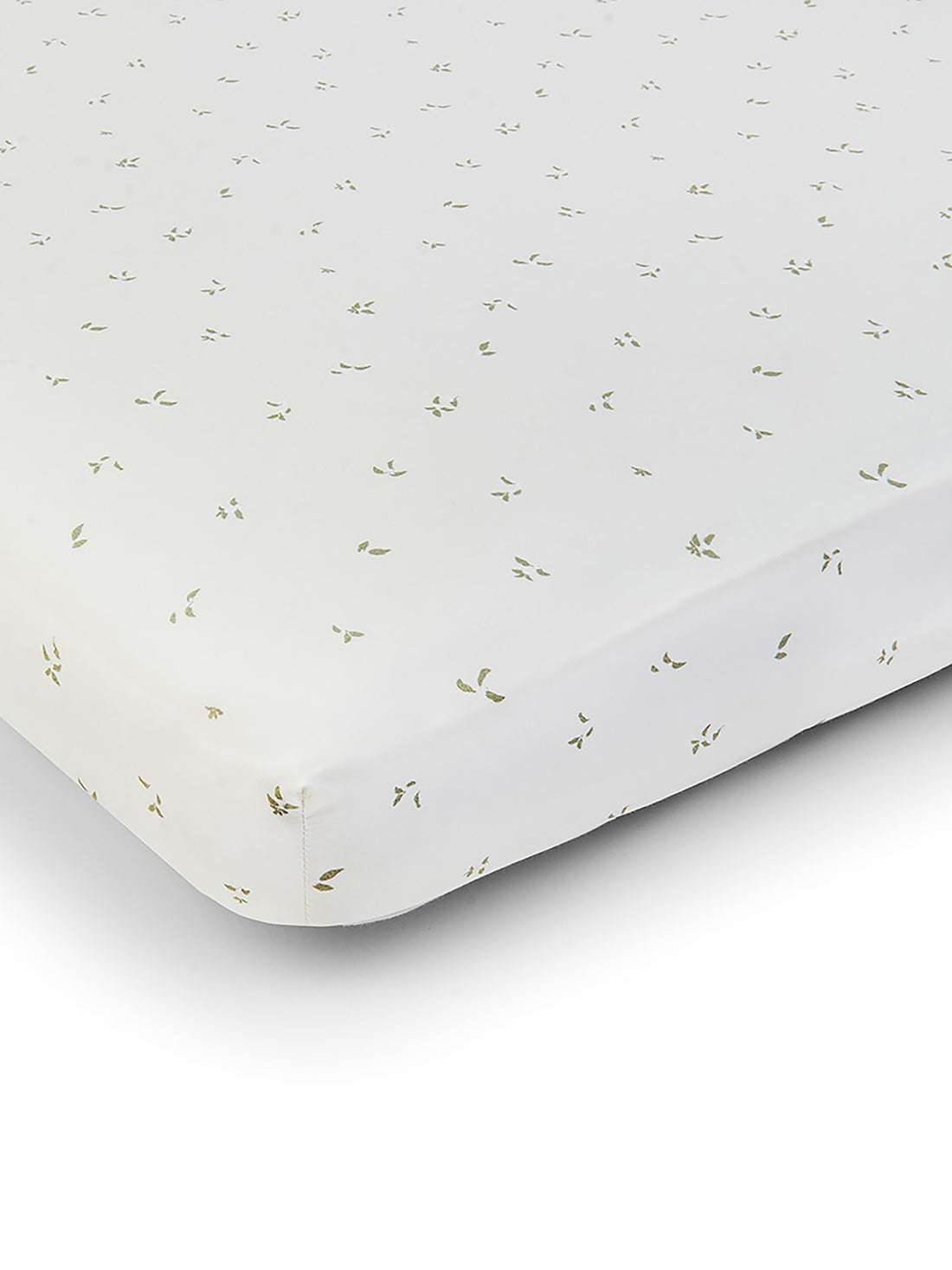 Cotbed Fitted Sheet - Nettle Scatter