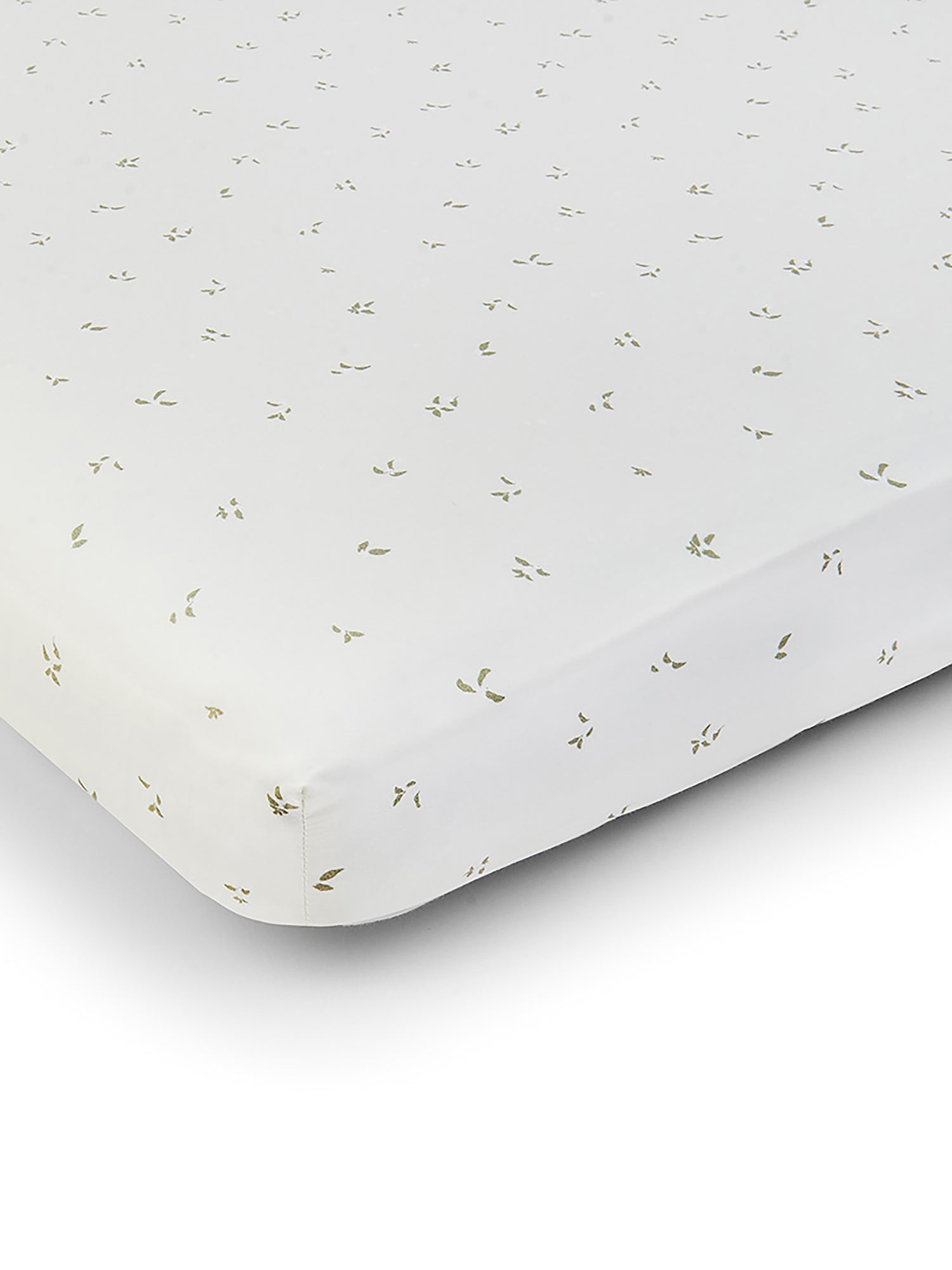 Cotbed Fitted Sheet - Nettle Scatter