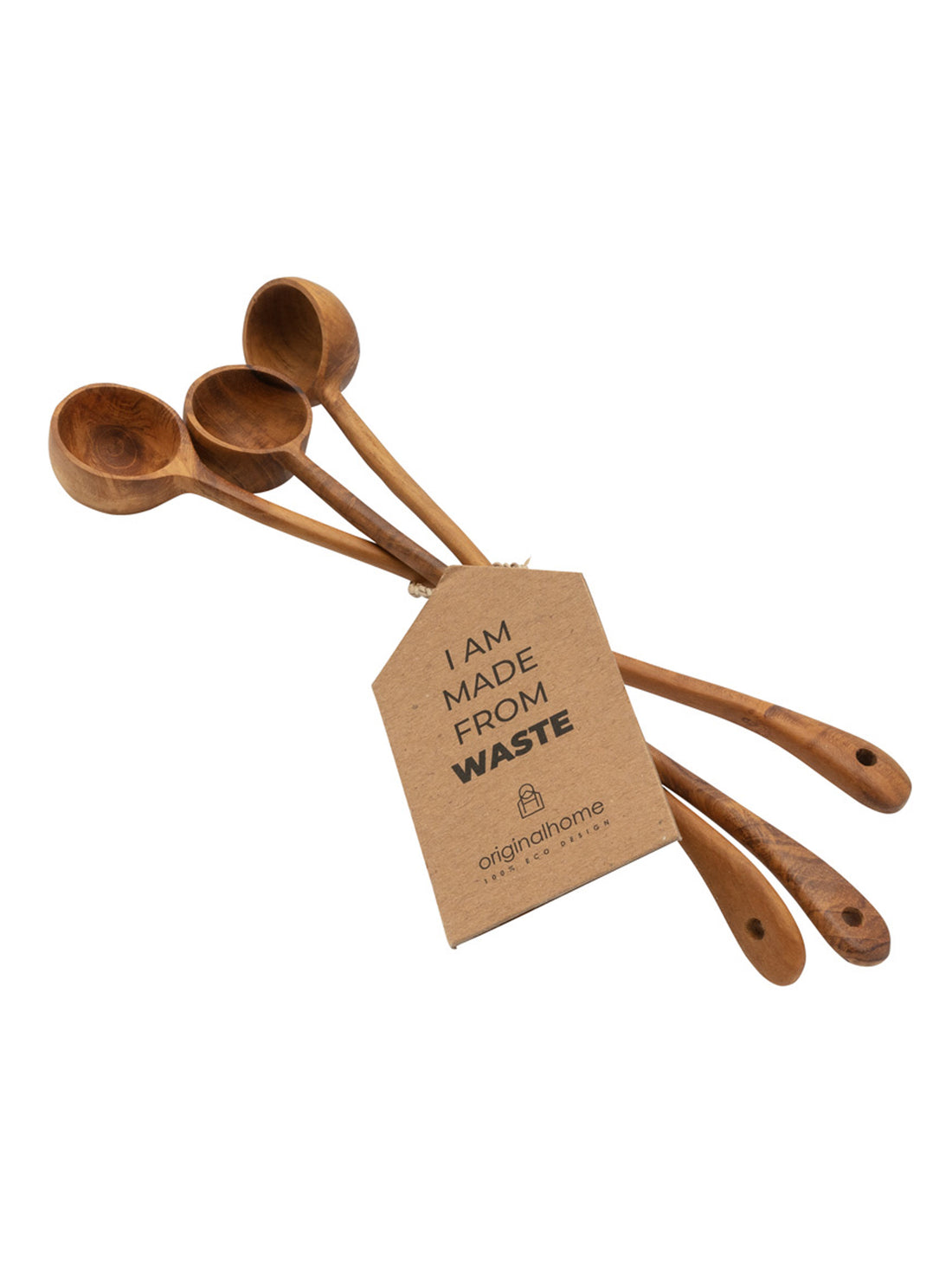 Reclaimed Organic Teak Spoon