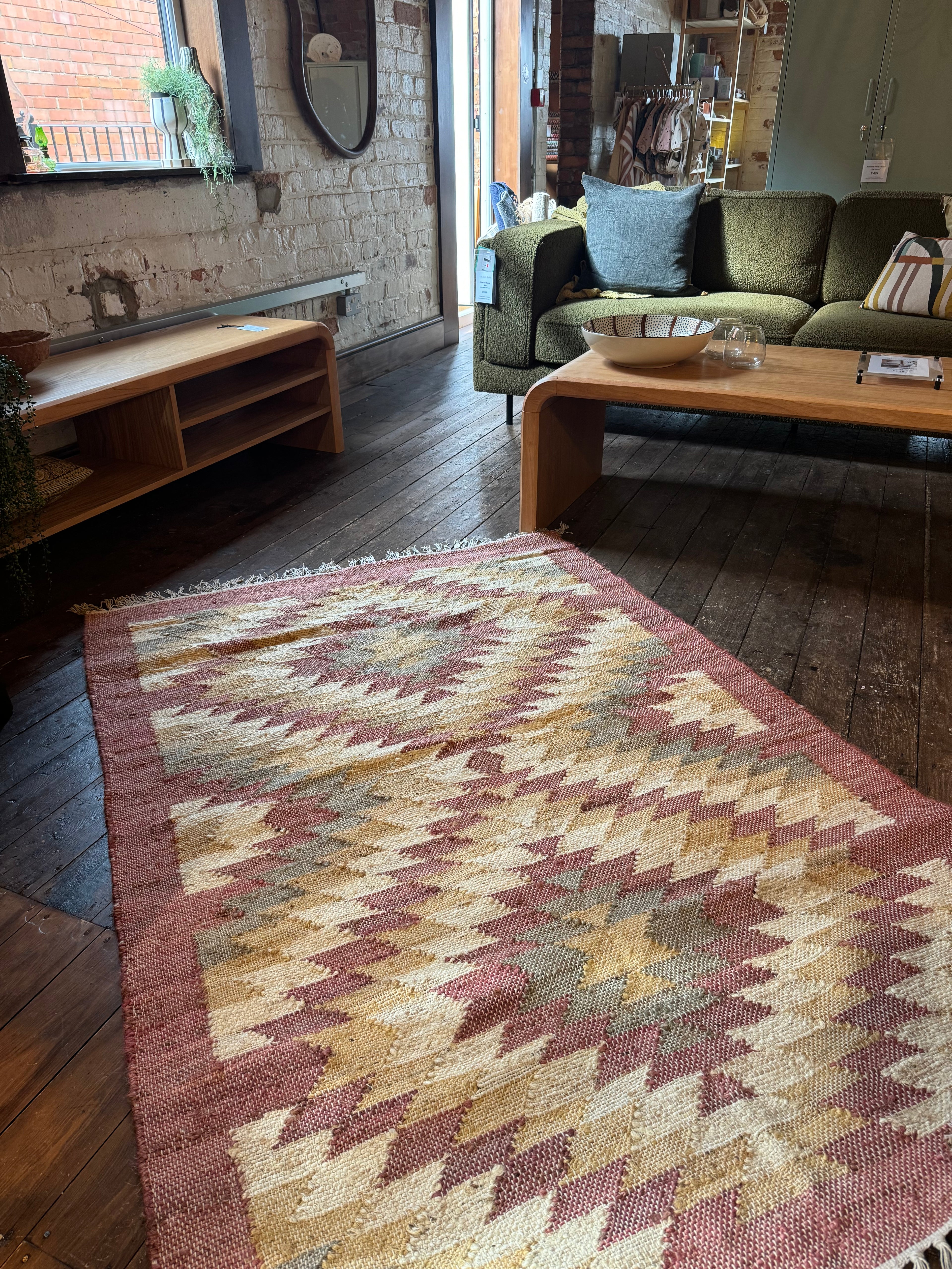 Wool &amp; Jute mix Rug