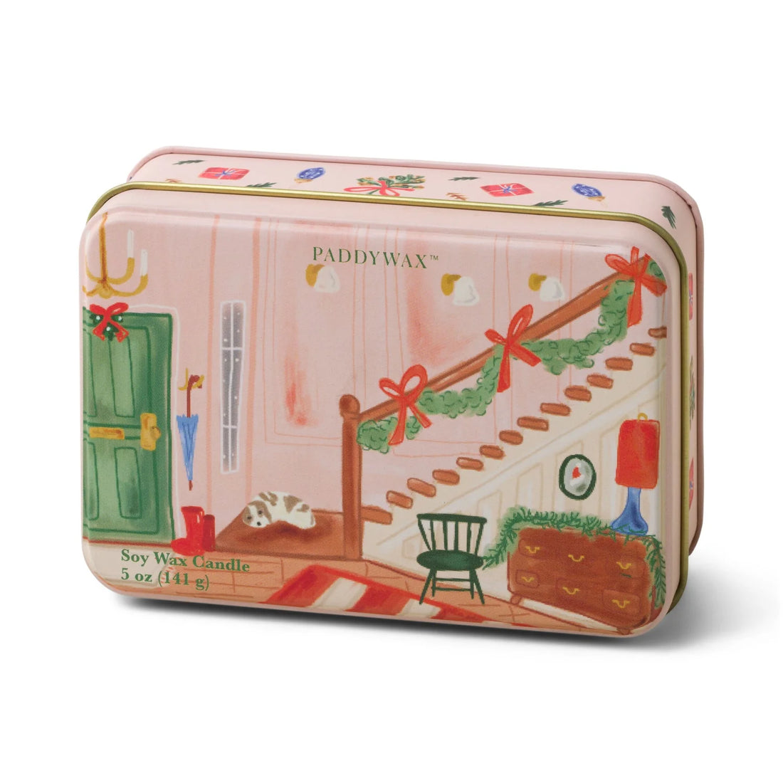 Christmas Tin Soy Candle - Wassail