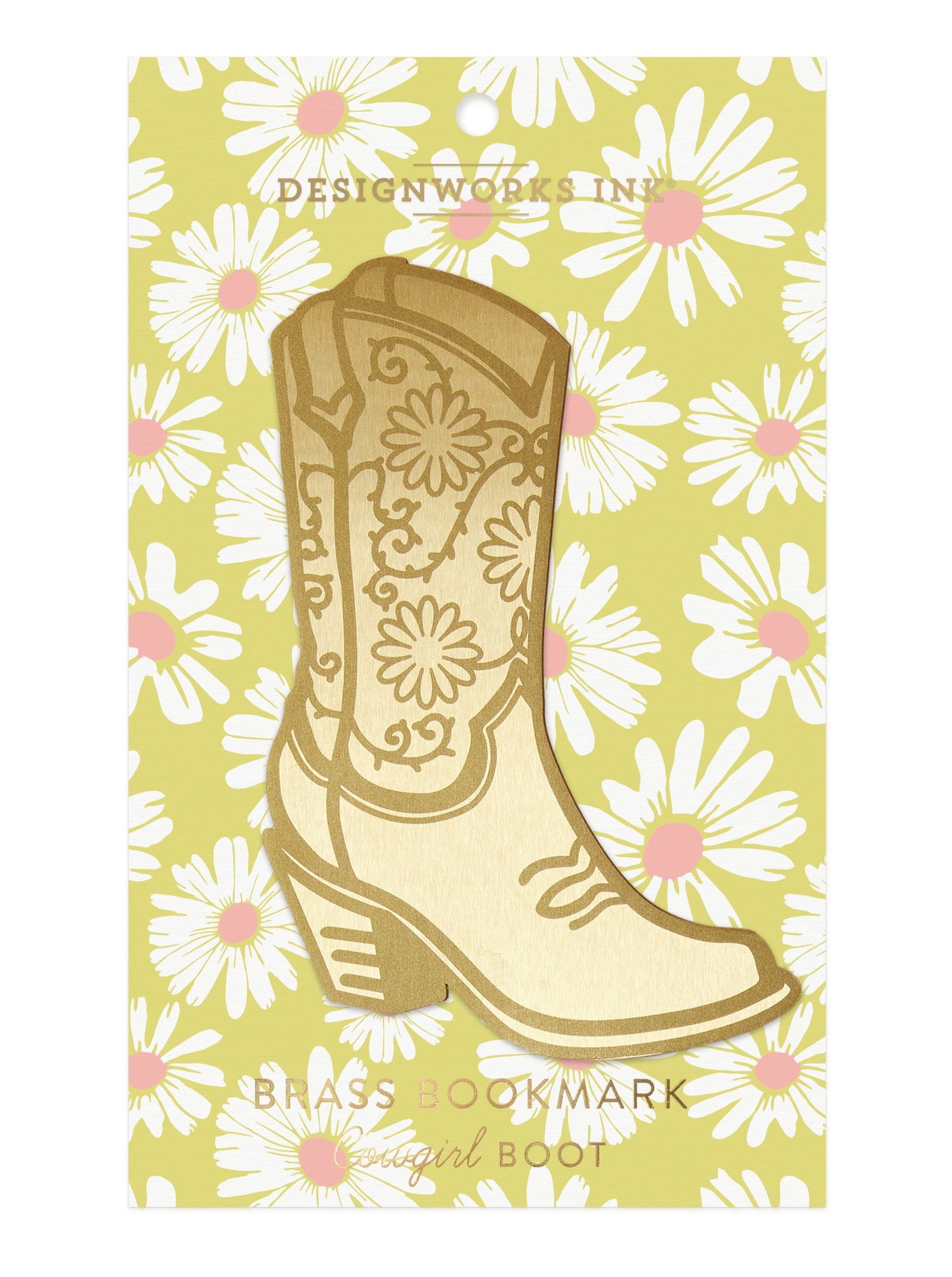 Metal Bookmark - Cowgirl Boot