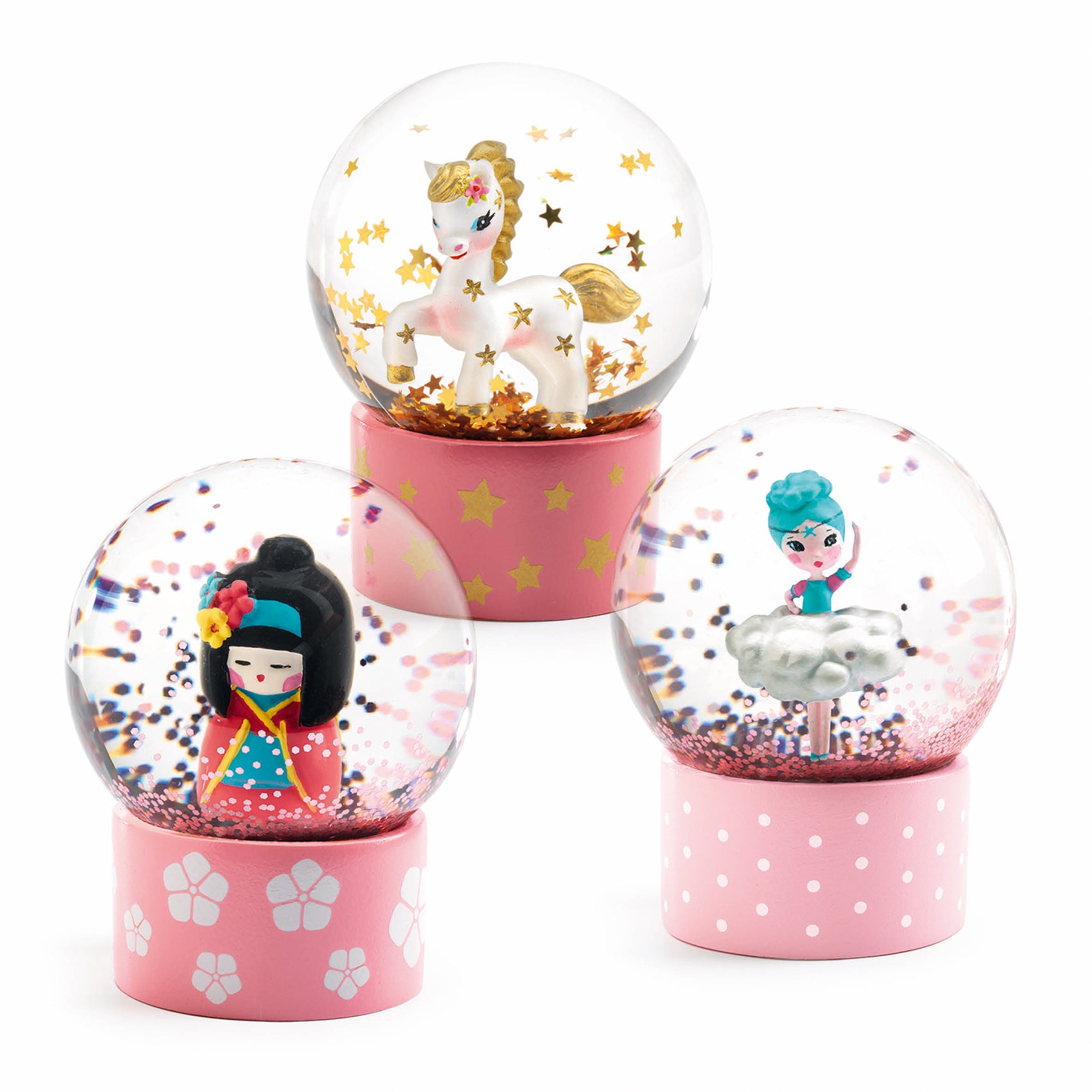 Cute Mini Snow Globes - 3 Styles Available