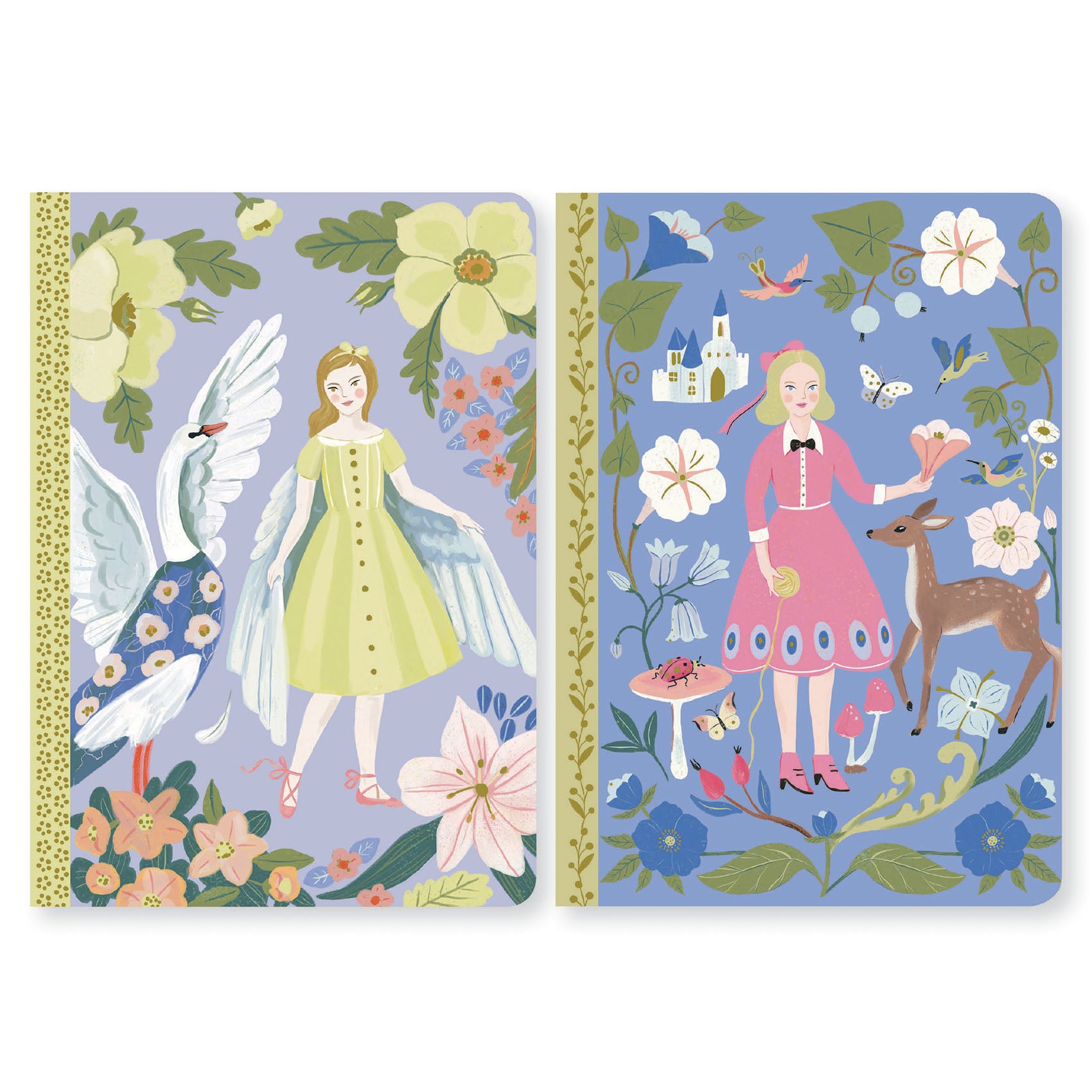 Set of 2 Illustrated Notebooks - Sabina