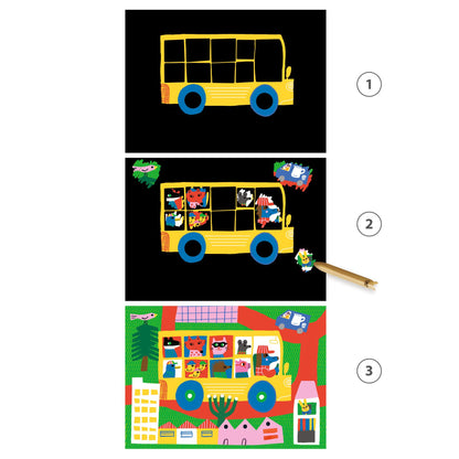 Scratch Cards with Stylus - Learning About Vehicles