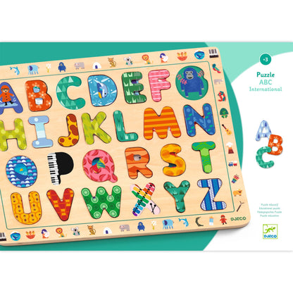 ABC Educational International Wooden Puzzle