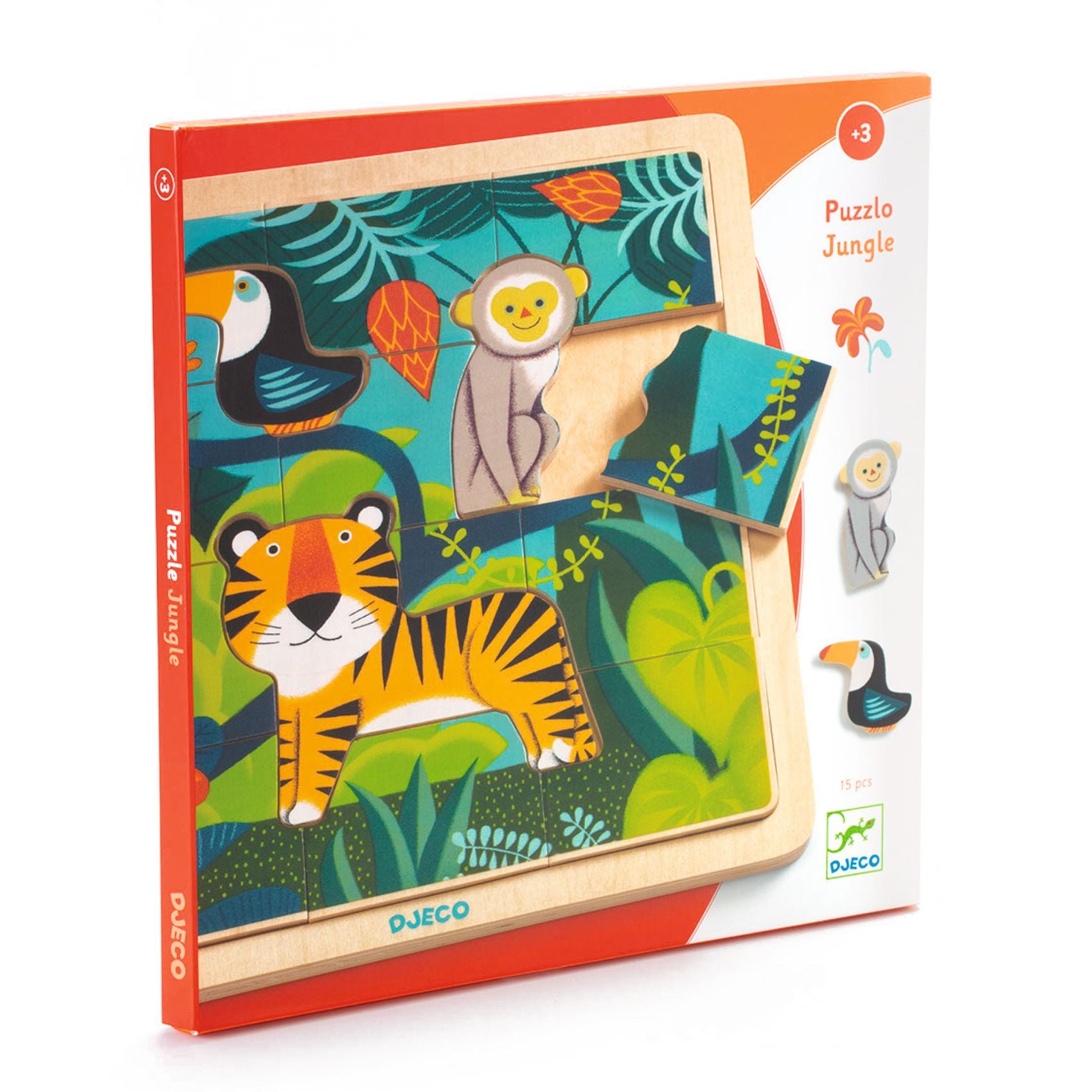 Puzzlo Jungle - Wooden Puzzle