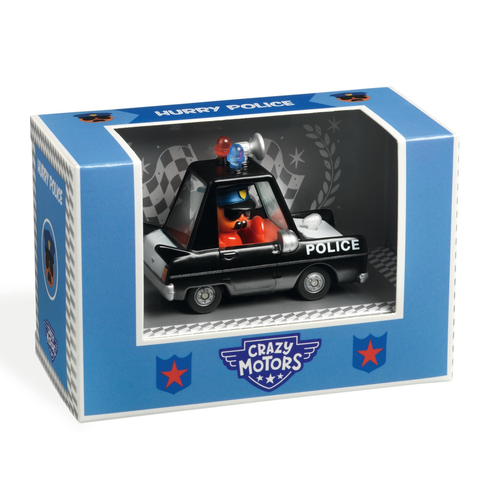 Crazy Motors - Metal Toy Car - Hurry Police