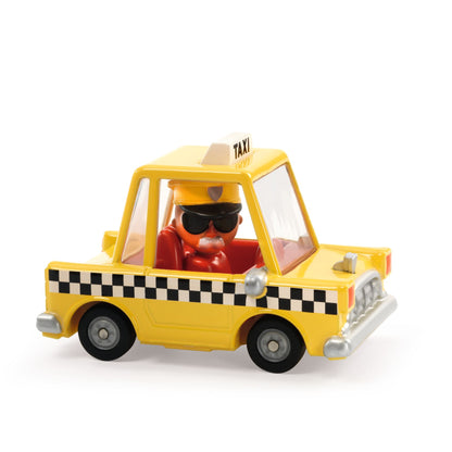 Crazy Motors - Metal Toy Car - Taxi Joe