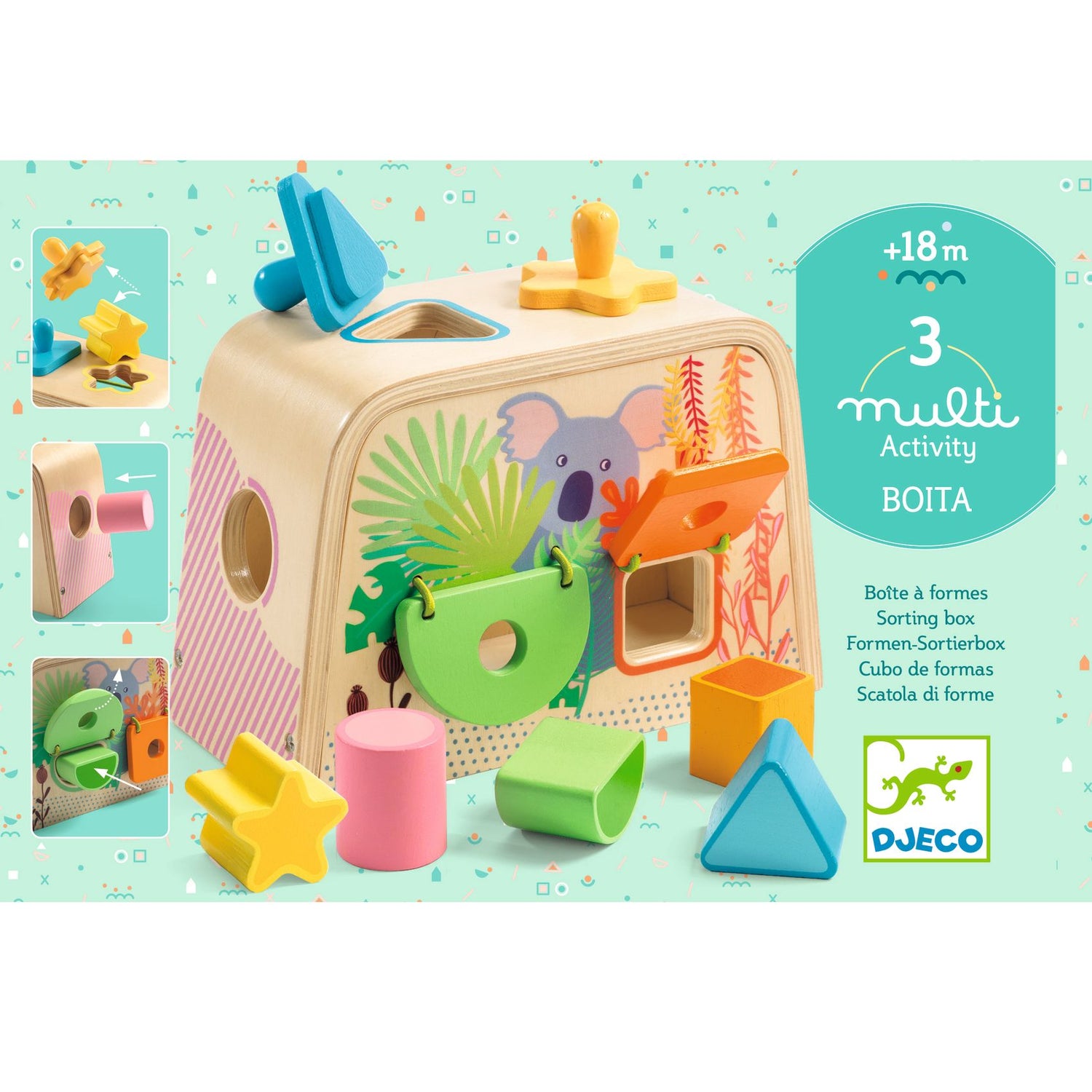 Multi Boita - Wooden Multi Activity Toy