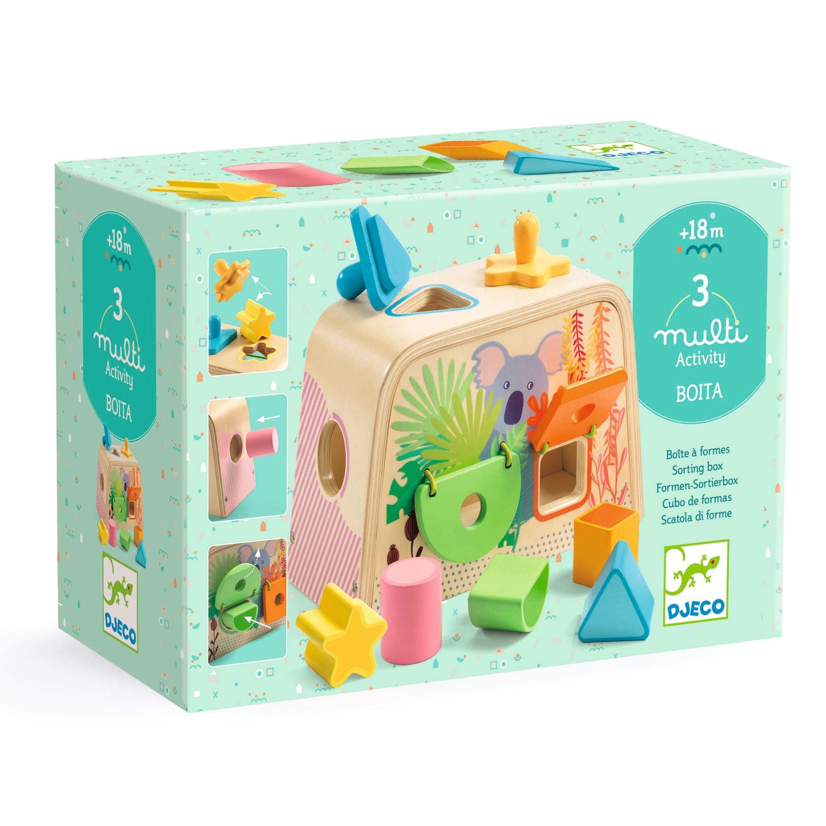 Multi Boita - Wooden Multi Activity Toy