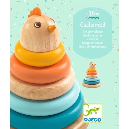 Mother Hen - Wooden Stacking Toy