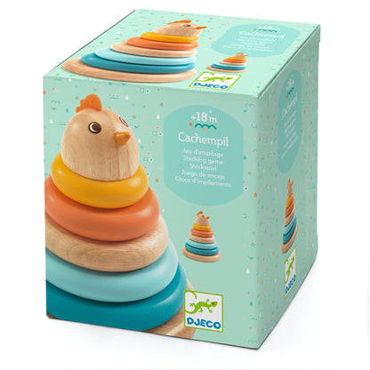 Mother Hen - Wooden Stacking Toy