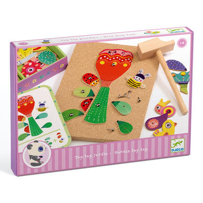 Tap tap Garden Building Game with Wooden Box