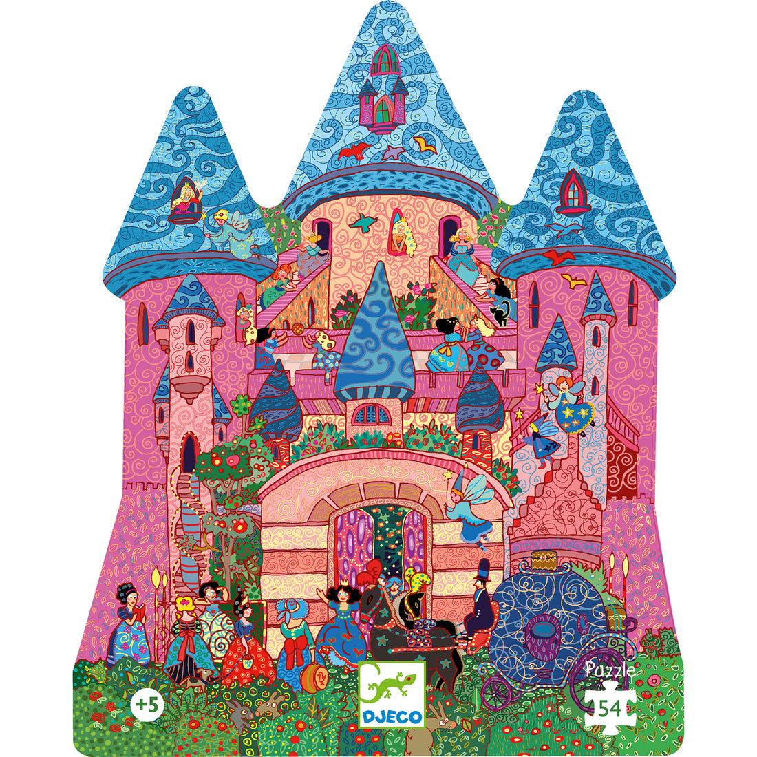 Fairy Castle Puzzle - 54pc Puzzle in Box