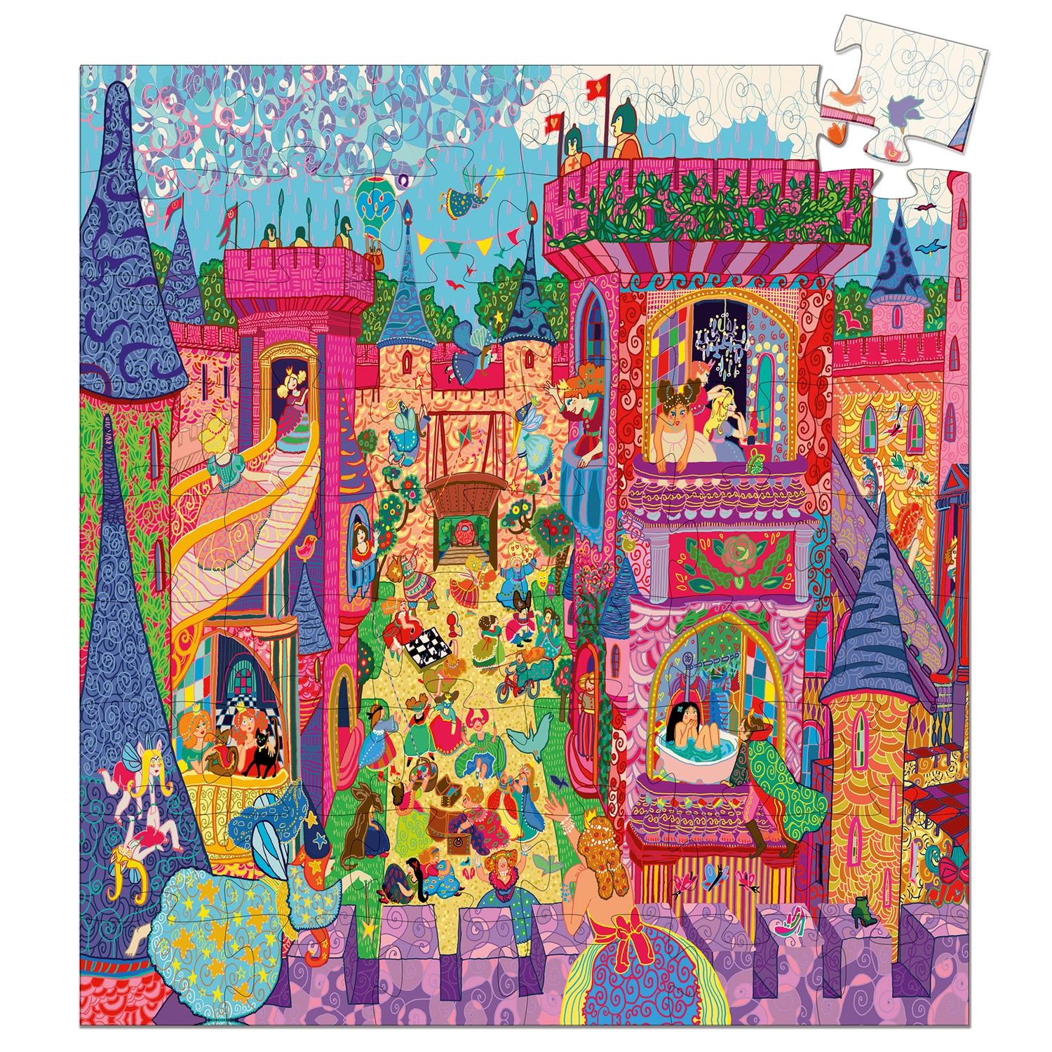 Fairy Castle Puzzle - 54pc Puzzle in Box