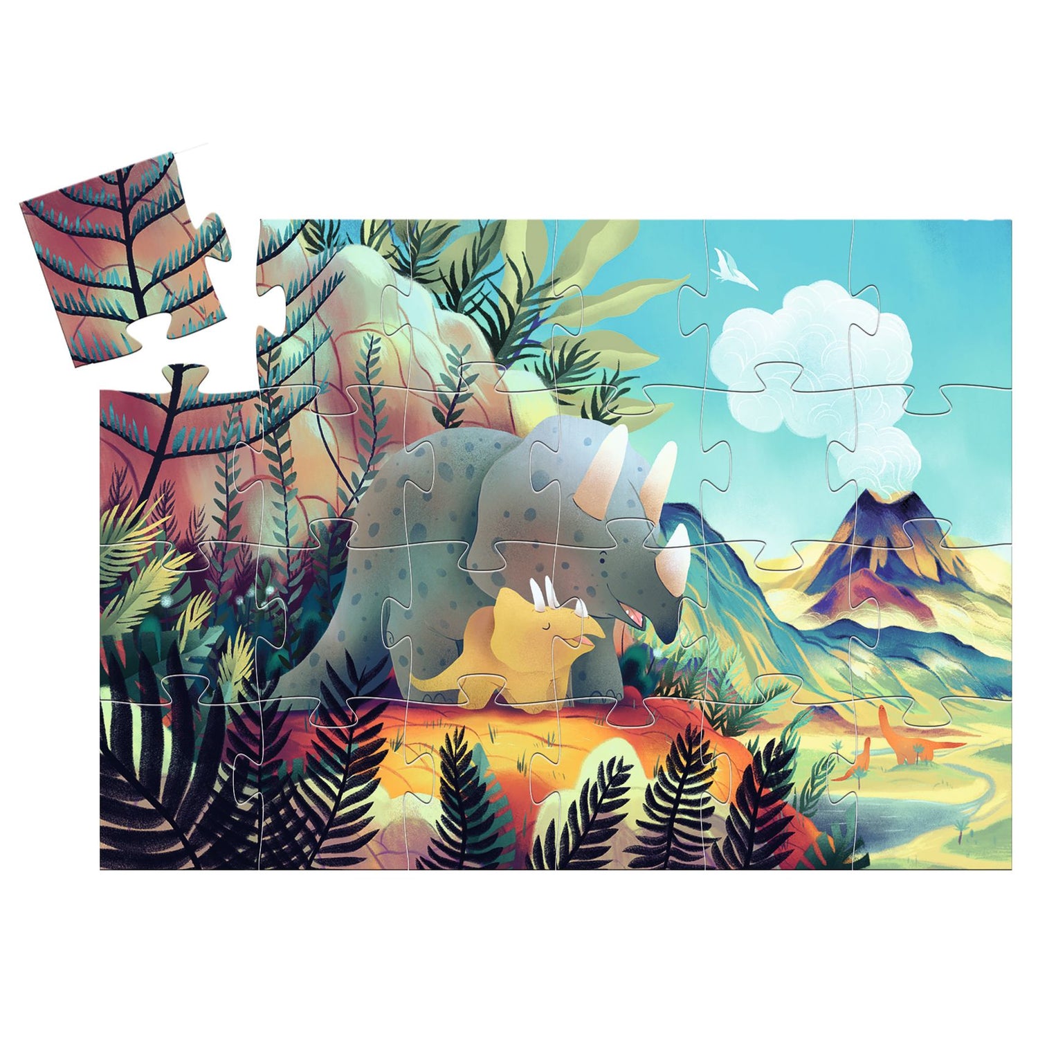 Teo The Dinosaur Puzzle - 24pc Puzzle in Box