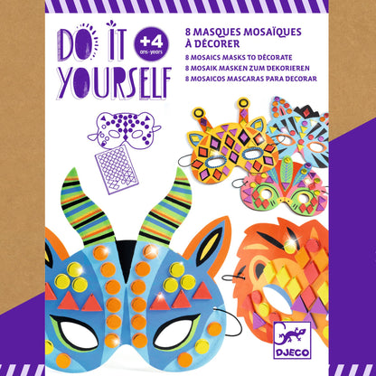 Make Your Own Masks Creative Kit - Jungle Animals