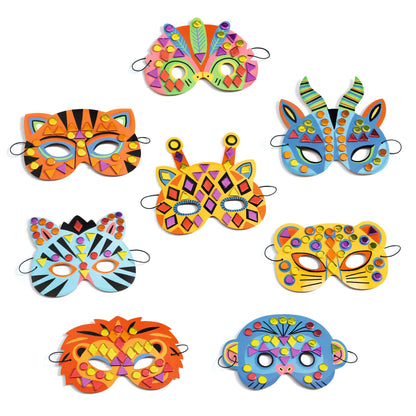 Make Your Own Masks Creative Kit - Jungle Animals