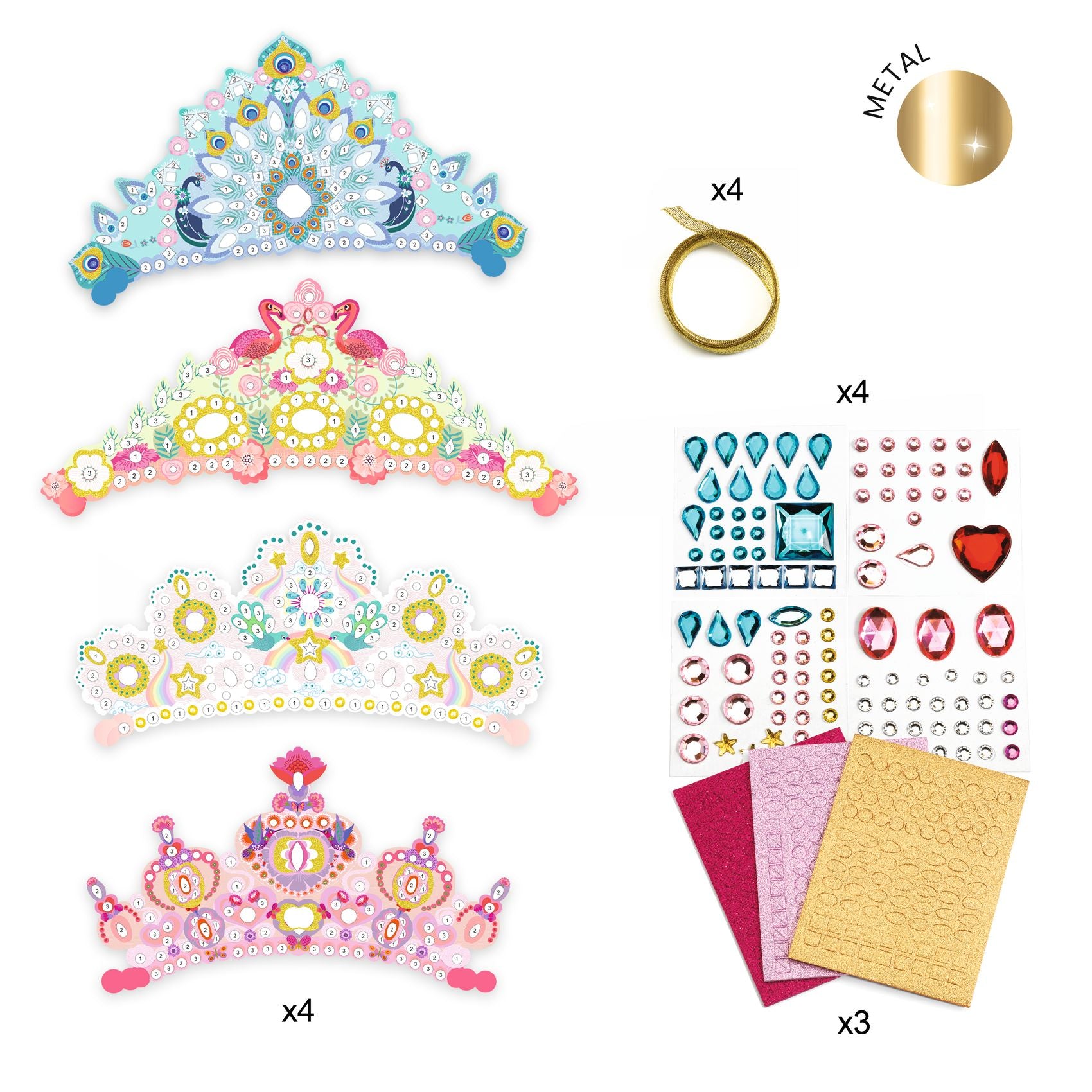 Make Your Own Tiara Creative Kit - Like A Princess