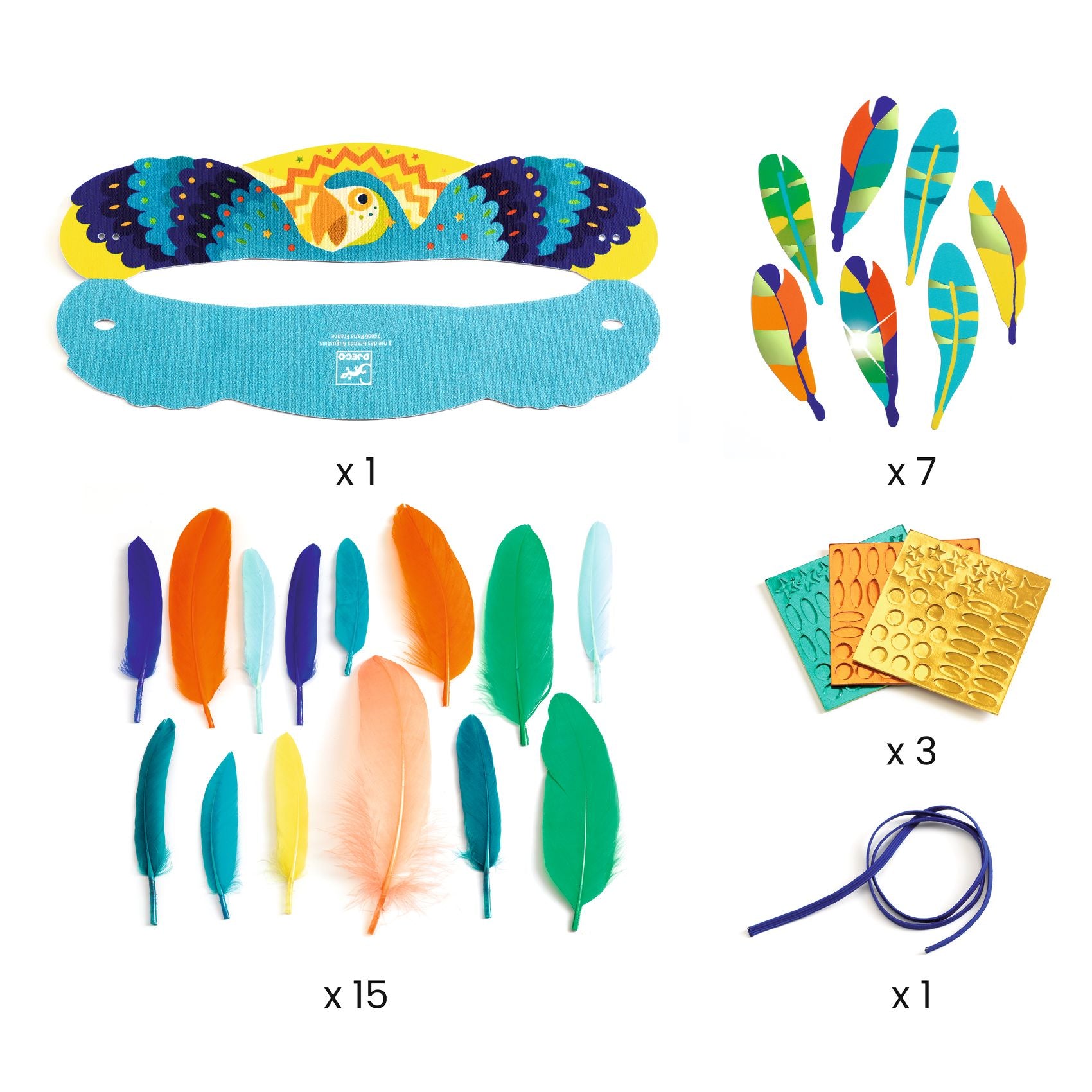 Make Your Own Headdress Creative Kit -  Rio