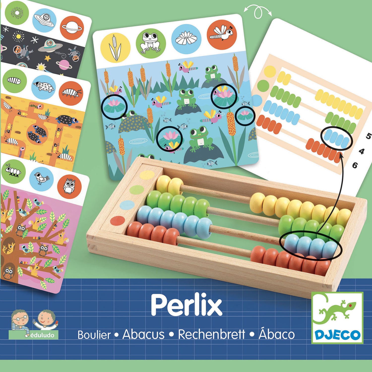 Perlix - Wooden Counting Game