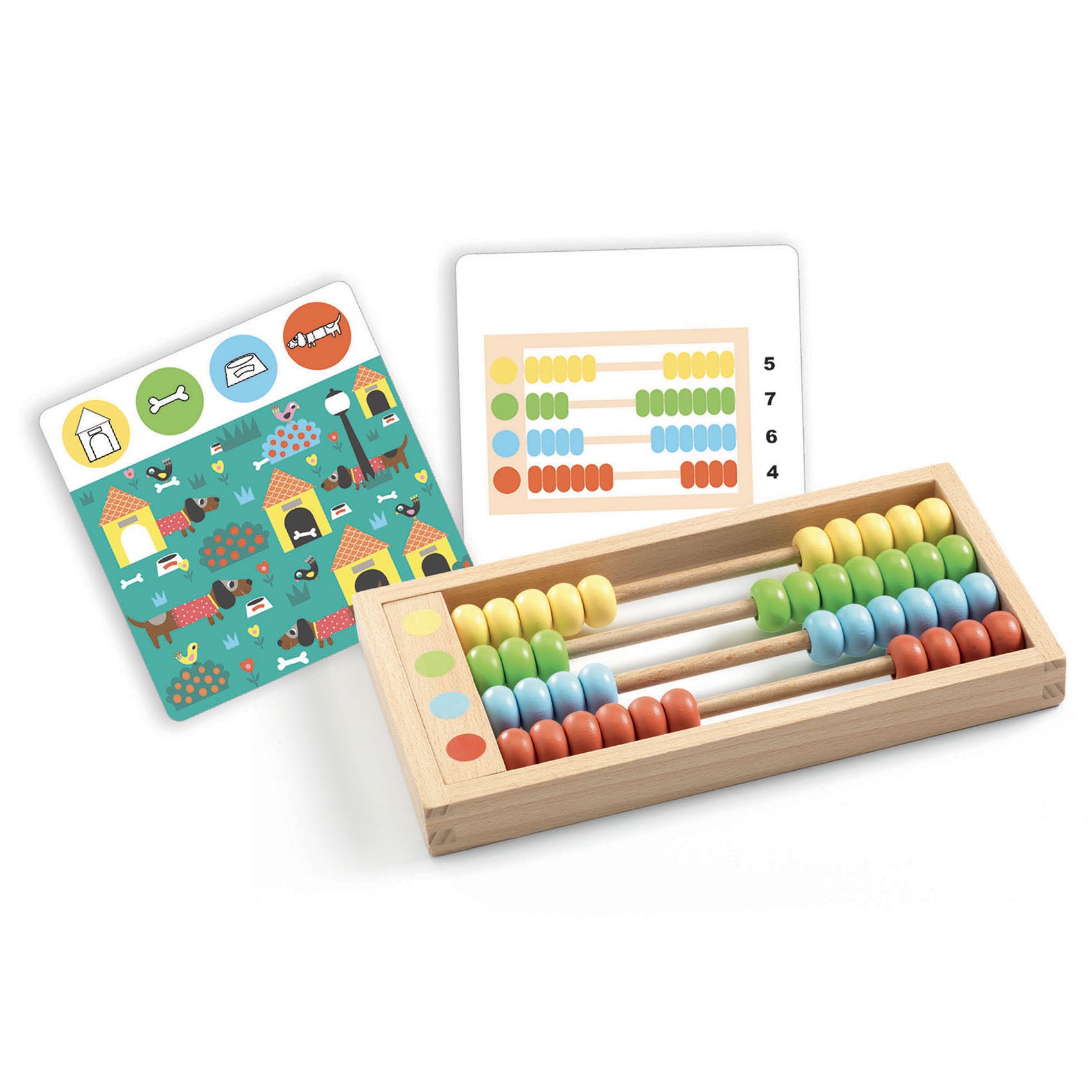 Perlix - Wooden Counting Game