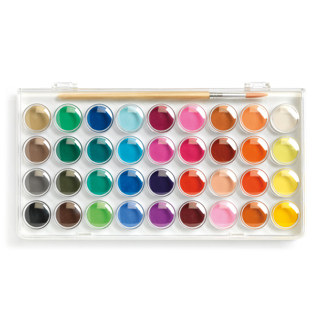 Colour Cake Watercolour Paints - Set of 36