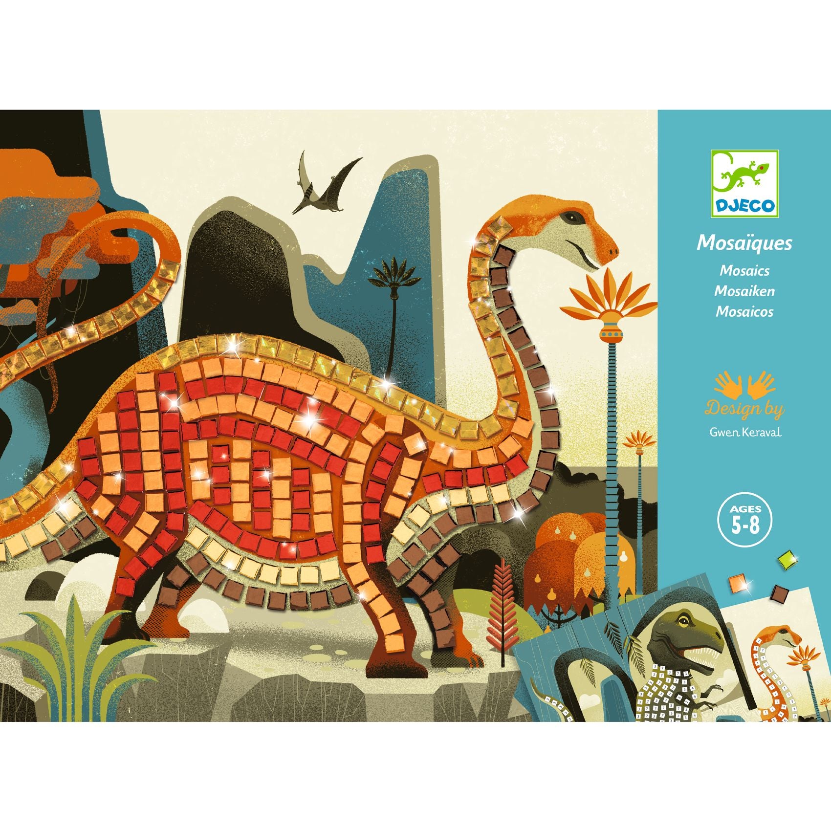 Dinosaur Mosaic Set