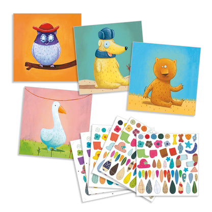 Collage Sticker Kit - Animals