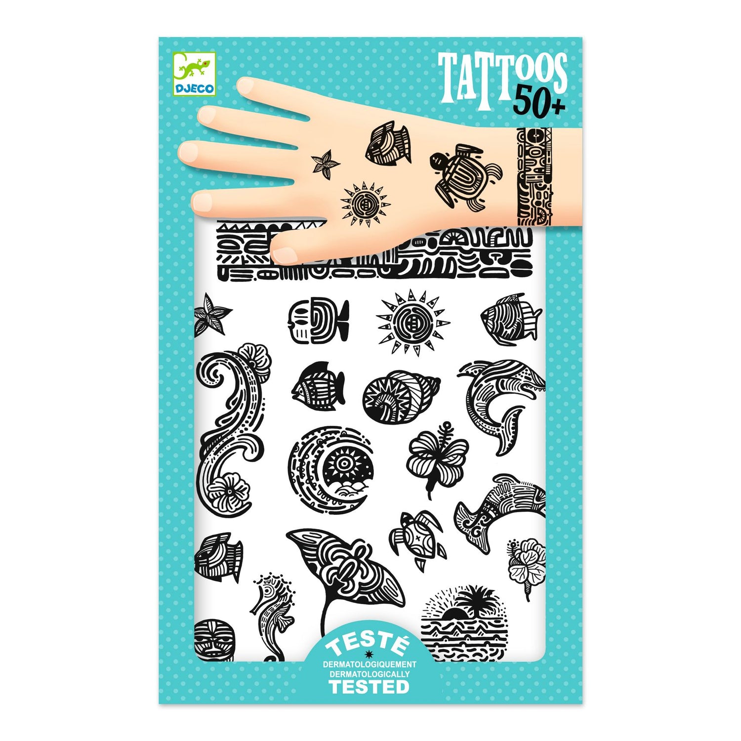 Kids Temporary Tattoos - Polynesia