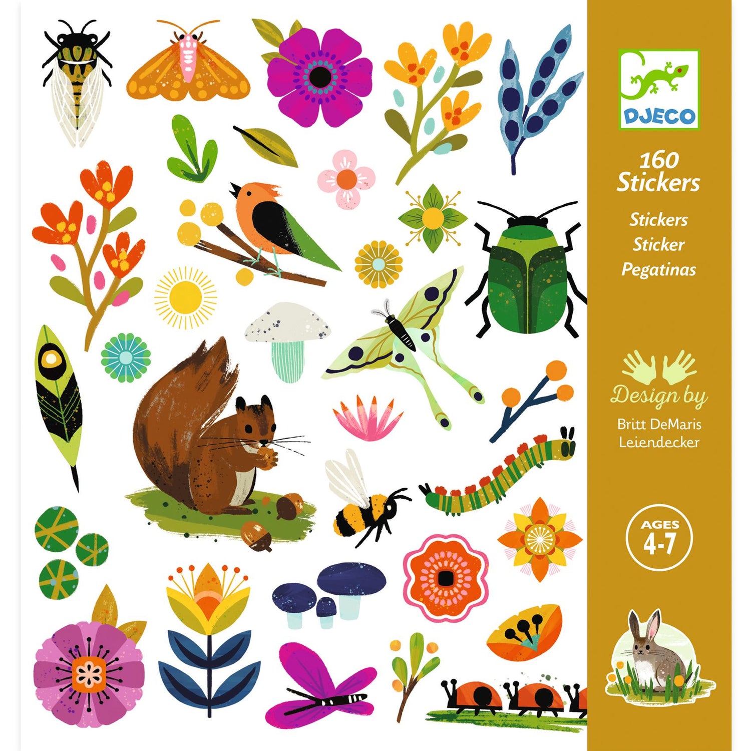 Sticker Set x 160 - Jardin