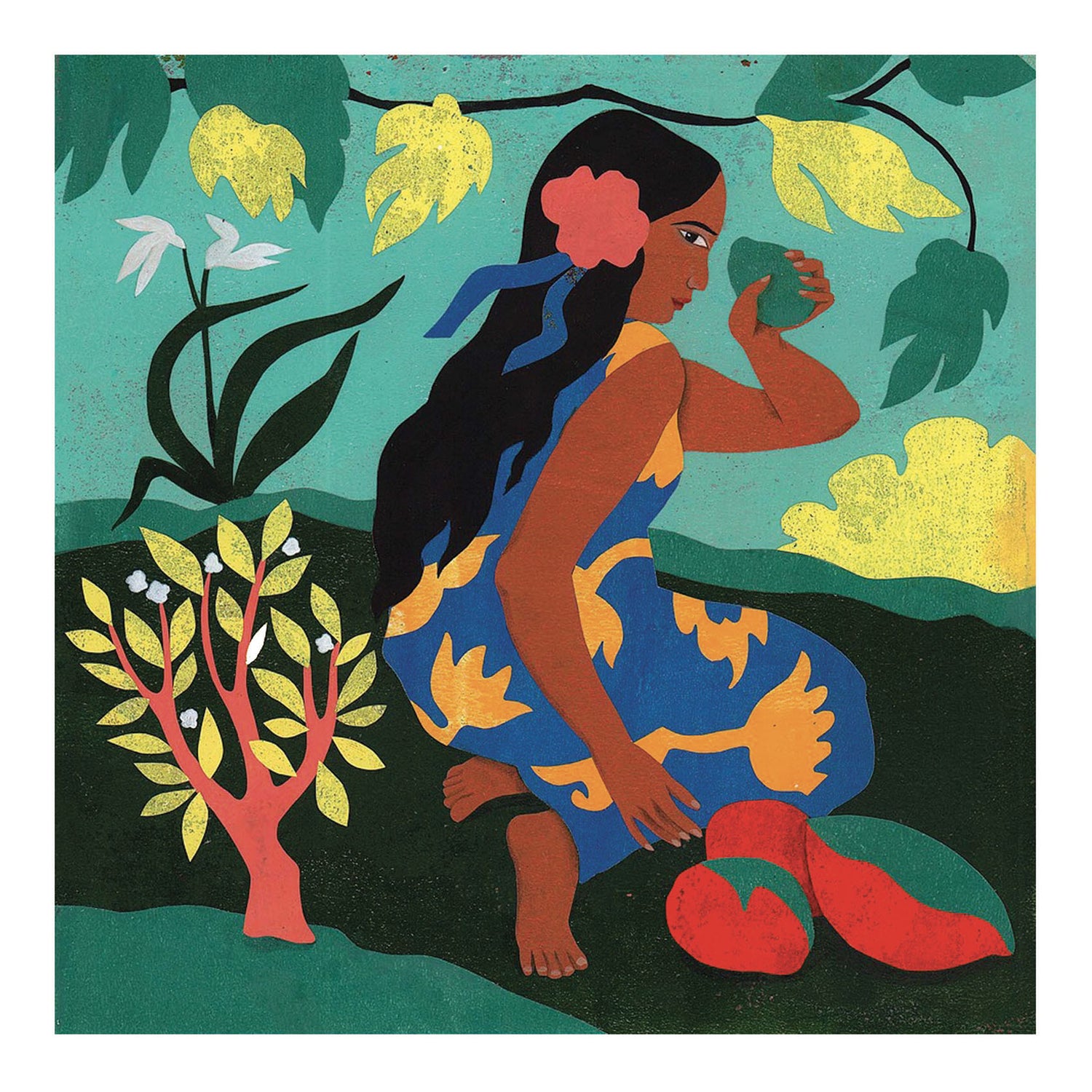 Polynesia Painting Activity - Inspired By Paul Gauguin