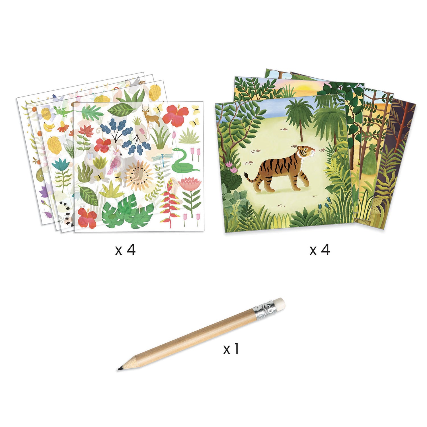 Artist Decal Activity - Inspired By Douanier Rousseau